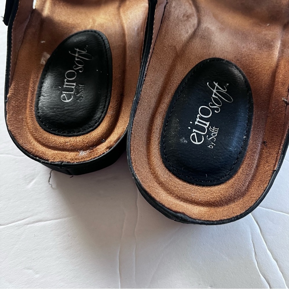 Eurosoft Genalyn Sandal in Black size 10 - Picture 6 of 7